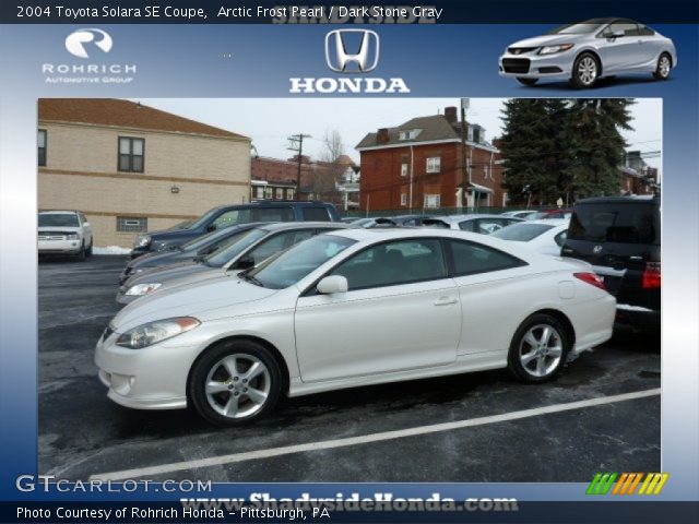 2004 Toyota Solara SE Coupe in Arctic Frost Pearl