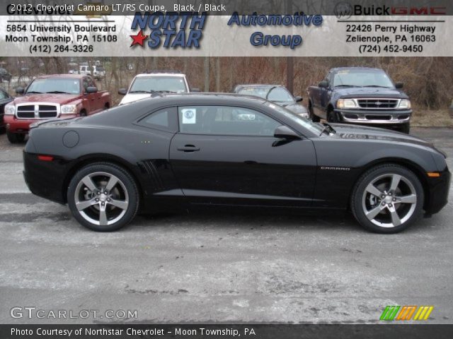 2012 Chevrolet Camaro LT/RS Coupe in Black