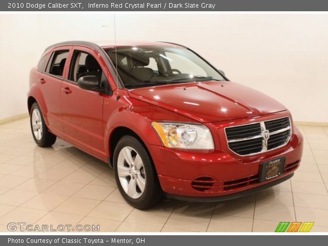 2010 Dodge Caliber SXT in Inferno Red Crystal Pearl