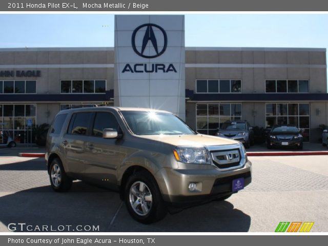 2011 Honda Pilot EX-L in Mocha Metallic