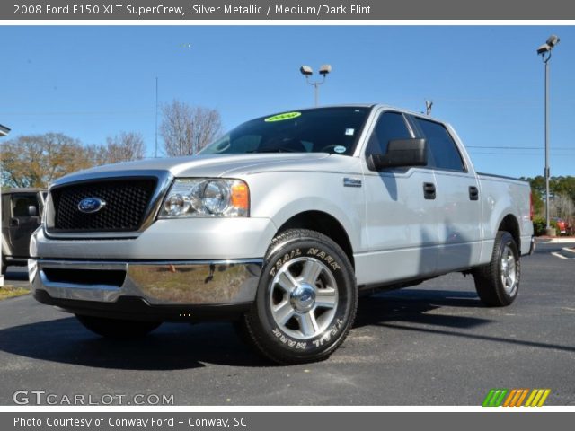 2008 Ford F150 XLT SuperCrew in Silver Metallic