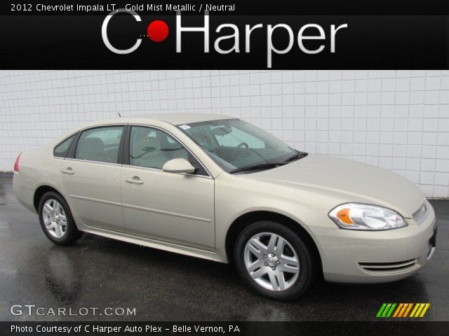 2012 Chevrolet Impala LT in Gold Mist Metallic