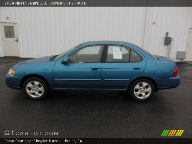 2004 Nissan Sentra 1.8 in Vibrant Blue
