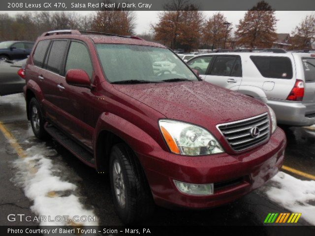 2008 Lexus GX 470 in Salsa Red Pearl