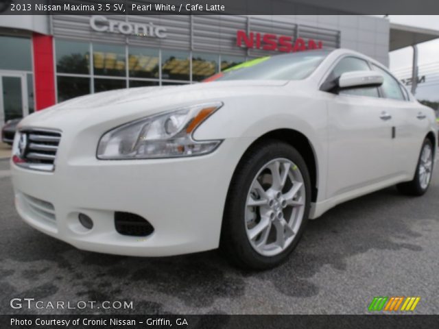 2013 Nissan Maxima 3.5 SV in Pearl White