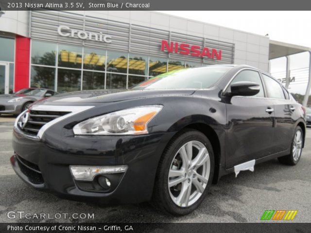 2013 Nissan Altima 3.5 SV in Storm Blue