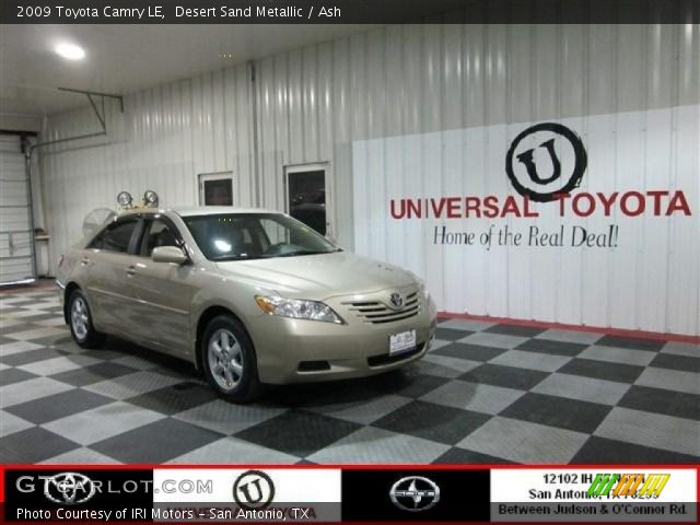 2009 Toyota Camry LE in Desert Sand Metallic