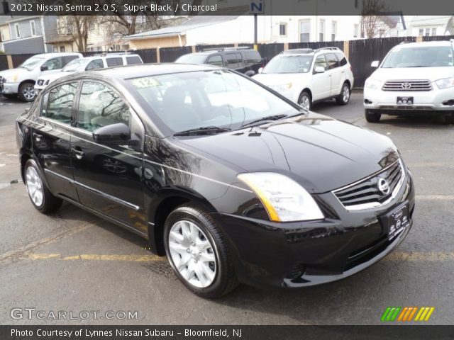 2012 Nissan Sentra 2.0 S in Super Black
