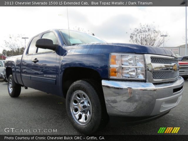 2013 Chevrolet Silverado 1500 LS Extended Cab in Blue Topaz Metallic