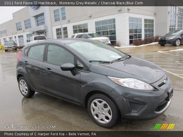 2011 Ford Fiesta SE Hatchback in Monterey Grey Metallic