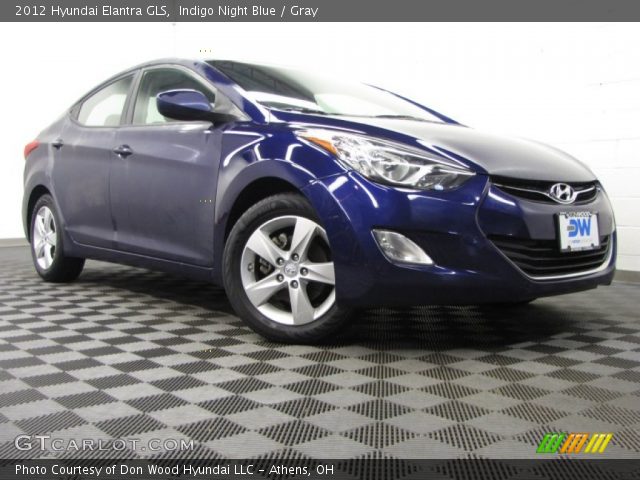 2012 Hyundai Elantra GLS in Indigo Night Blue