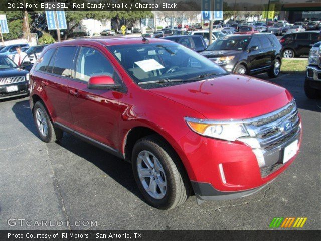 2012 Ford Edge SEL in Red Candy Metallic