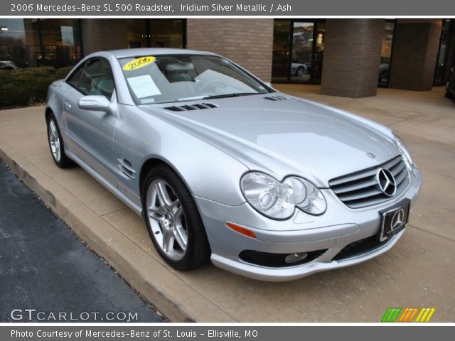2006 Mercedes-Benz SL 500 Roadster in Iridium Silver Metallic