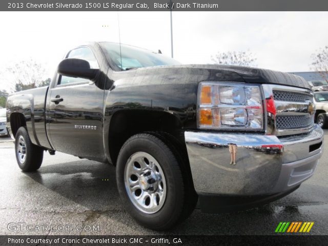 2013 Chevrolet Silverado 1500 LS Regular Cab in Black