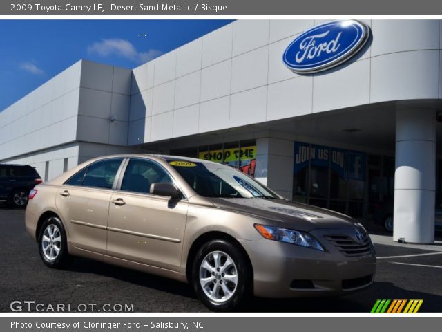 2009 Toyota Camry LE in Desert Sand Metallic