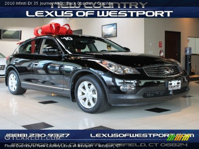 2010 Infiniti EX 35 Journey AWD in Black Obsidian