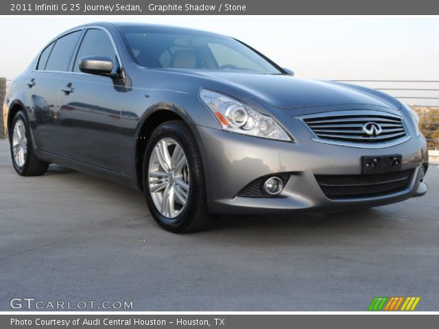 2011 Infiniti G 25 Journey Sedan in Graphite Shadow