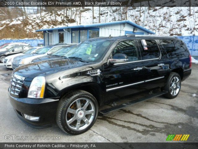2010 Cadillac Escalade ESV Premium AWD in Black Raven