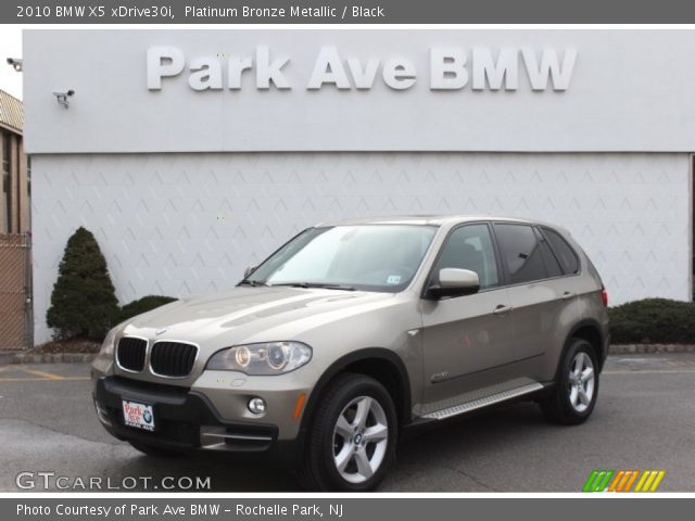 2010 BMW X5 xDrive30i in Platinum Bronze Metallic