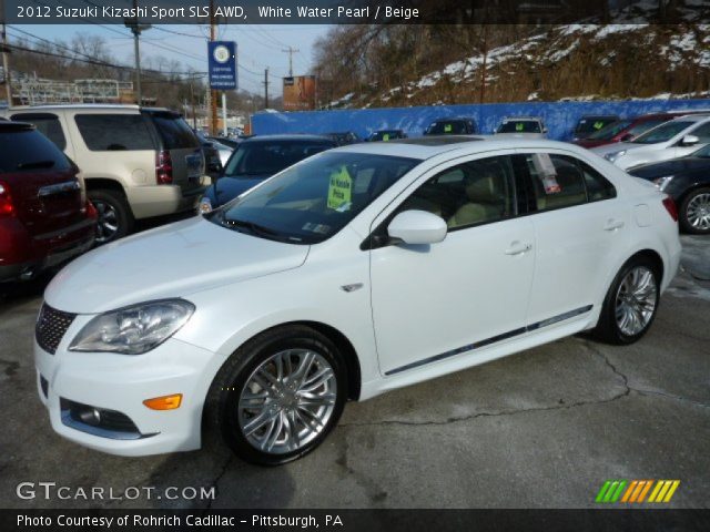 2012 Suzuki Kizashi Sport SLS AWD in White Water Pearl