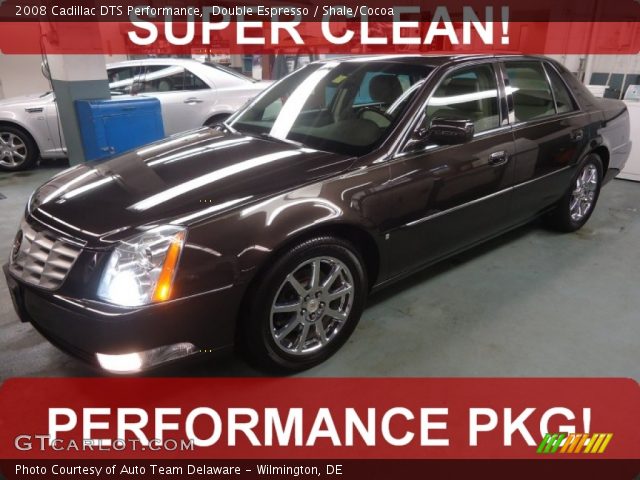 2008 Cadillac DTS Performance in Double Espresso