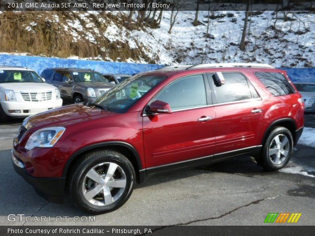 2011 GMC Acadia SLT AWD in Red Jewel Tintcoat