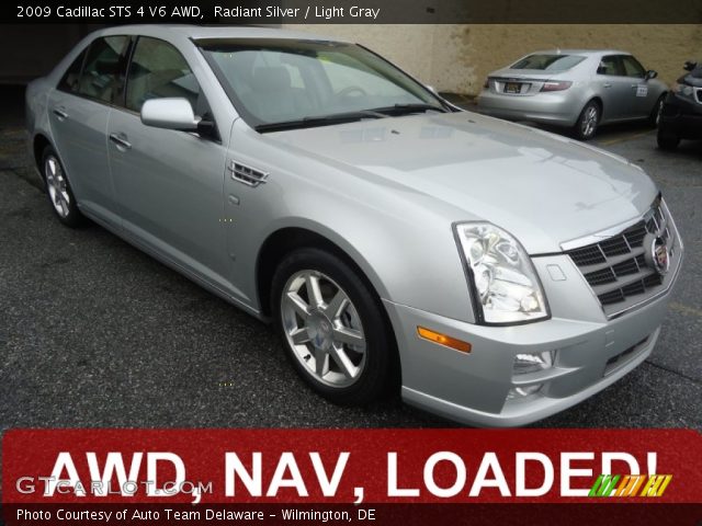 2009 Cadillac STS 4 V6 AWD in Radiant Silver