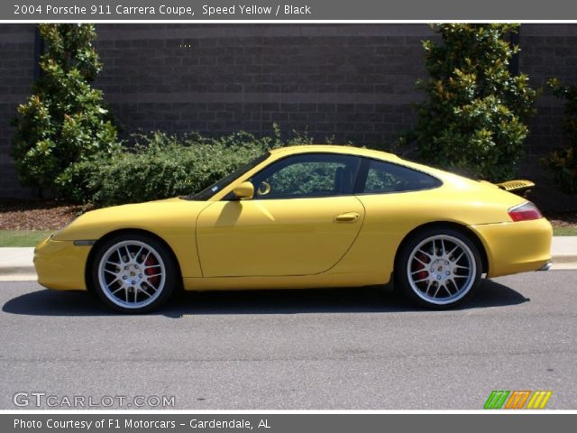 2004 Porsche 911 Carrera Coupe in Speed Yellow