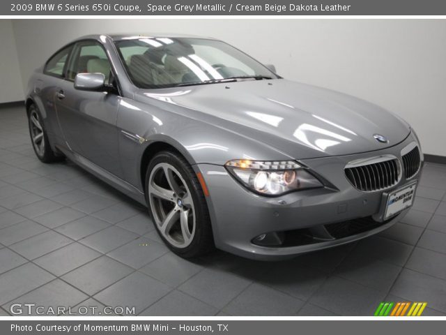2009 BMW 6 Series 650i Coupe in Space Grey Metallic