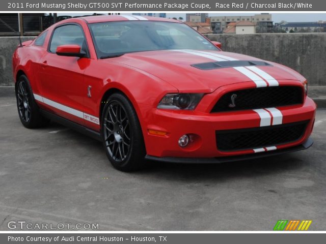 2011 Ford Mustang Shelby GT500 SVT Performance Package Coupe in Race Red