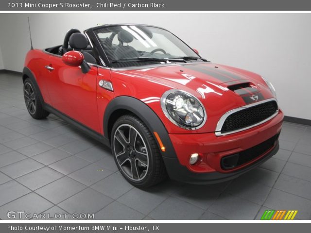 2013 Mini Cooper S Roadster in Chili Red