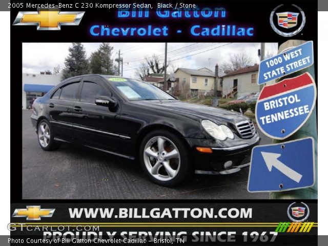 2005 Mercedes-Benz C 230 Kompressor Sedan in Black