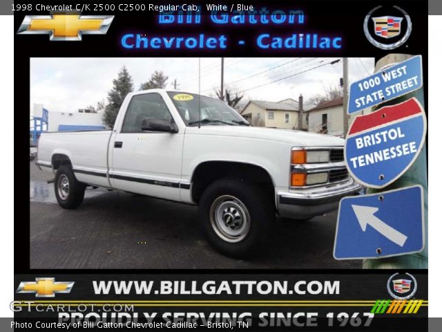 1998 Chevrolet C/K 2500 C2500 Regular Cab in White