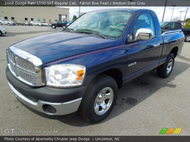 2008 Dodge Ram 1500 SXT Regular Cab in Patriot Blue Pearl