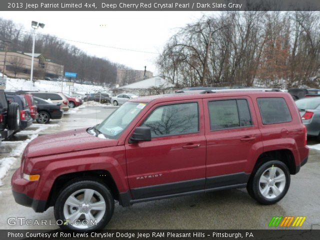 2013 Jeep Patriot Limited 4x4 in Deep Cherry Red Crystal Pearl