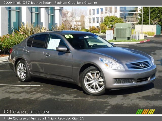 2009 Infiniti G 37 Journey Sedan in Platinum Graphite
