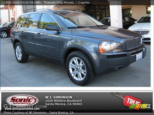 2006 Volvo XC90 V8 AWD in Titanium Gray Metallic