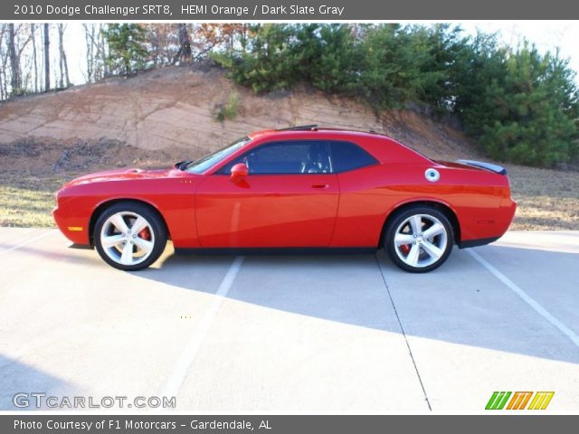 2010 Dodge Challenger SRT8 in HEMI Orange