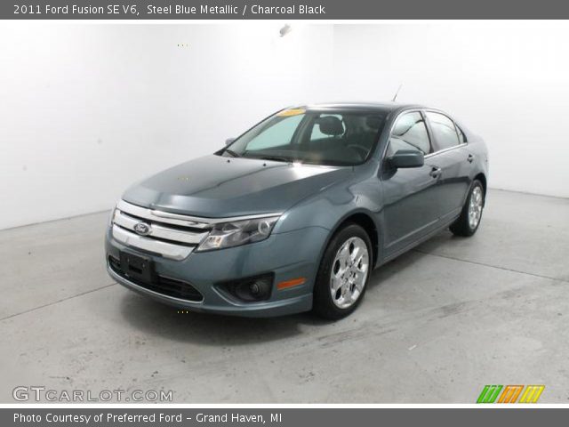 2011 Ford Fusion SE V6 in Steel Blue Metallic
