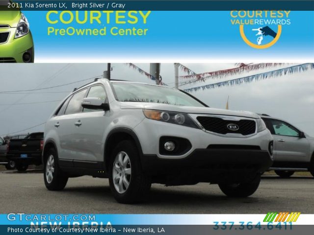 2011 Kia Sorento LX in Bright Silver