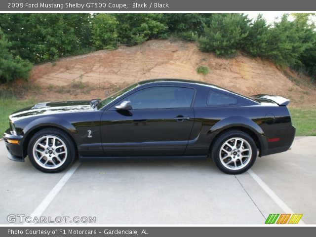 2008 Ford Mustang Shelby GT500 Coupe in Black