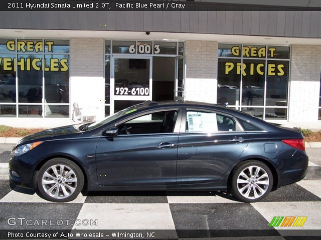 2011 Hyundai Sonata Limited 2.0T in Pacific Blue Pearl