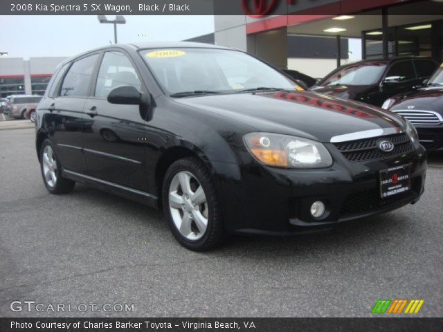 2008 Kia Spectra 5 SX Wagon in Black