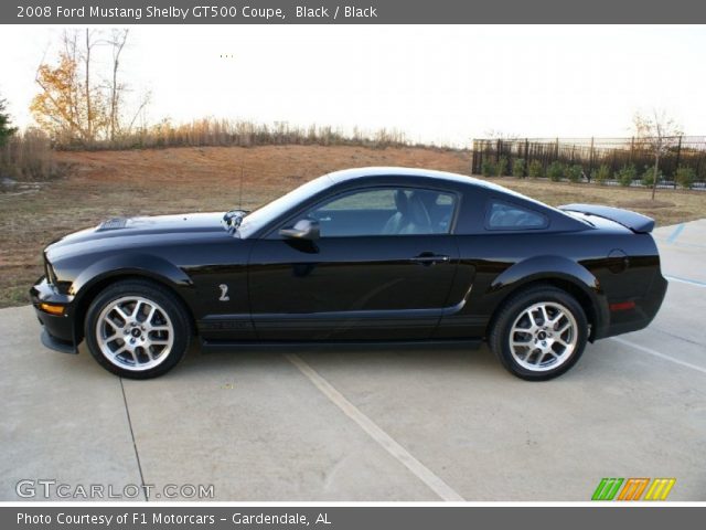 2008 Ford Mustang Shelby GT500 Coupe in Black