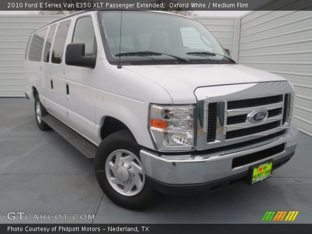 2010 Ford E Series Van E350 XLT Passenger Extended in Oxford White
