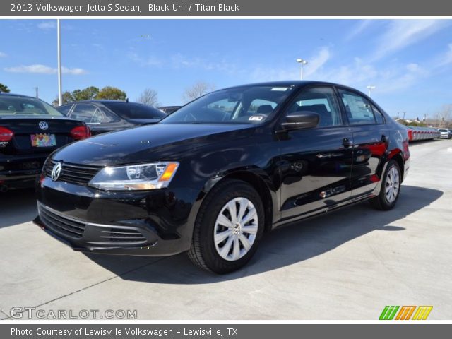 2013 Volkswagen Jetta S Sedan in Black Uni