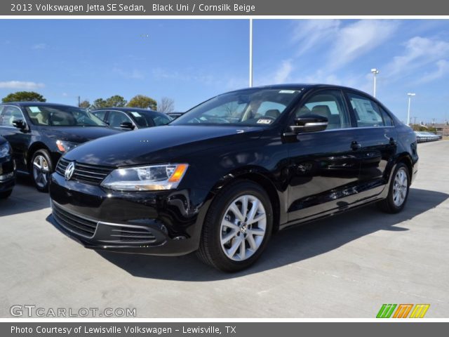 2013 Volkswagen Jetta SE Sedan in Black Uni