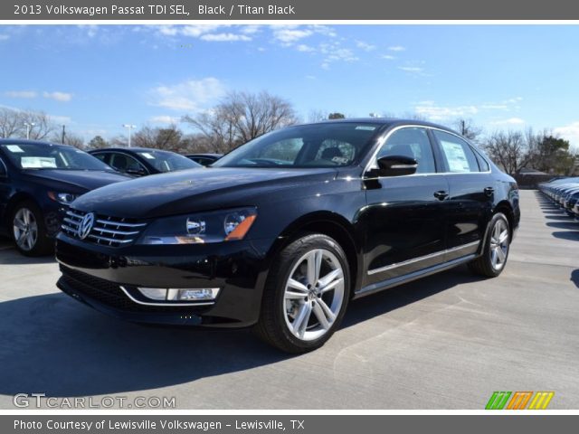 2013 Volkswagen Passat TDI SEL in Black