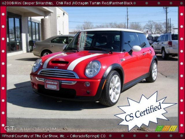2006 Mini Cooper S Hardtop in Chili Red