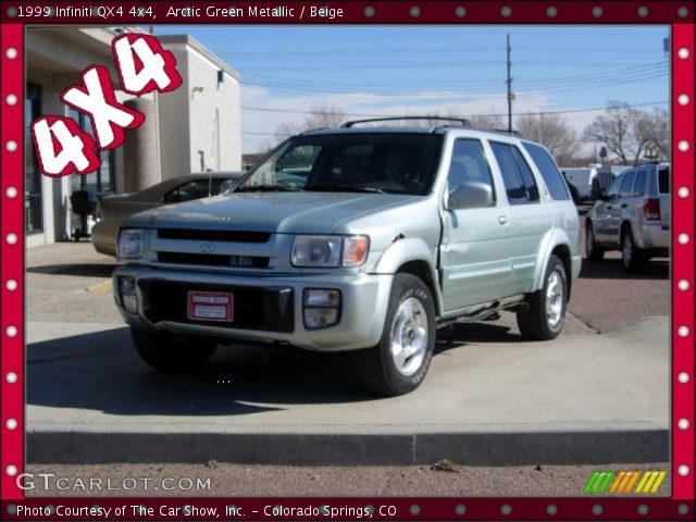 1999 Infiniti QX4 4x4 in Arctic Green Metallic